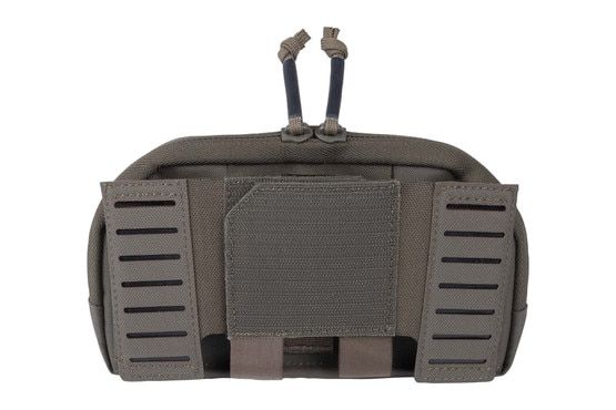Agilite Pincer Placard 2nd Layer Plate Carrier Admin Pouch in Ranger Green with laser cut MOLLE.